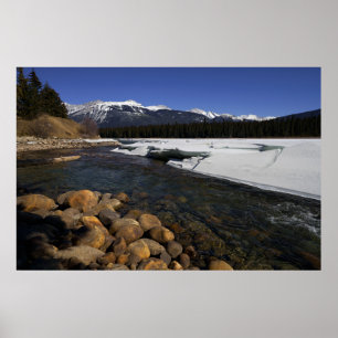 Icy Athabasca Poster