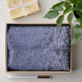 Icy Blue en White Ombre Crackle Pattern Tissuepapier (Geschenk)