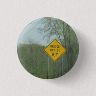 Icy Bridge Ronde Button 3,2 Cm
