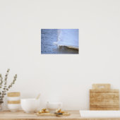 Icy Formation with Water Poster (Cuisine)
