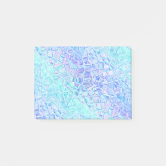 icy iridescence : post-it® notes (Voorkant)
