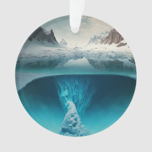 Icy Mountain View