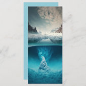 Icy Mountain View (Voorkant / Achterkant)