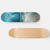Icy Mountain View Skateboard (Horizontaal)