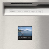 Icy Strait Point Alaska souvenir fotomagneet Magneet (Insitu (Vaatwasser))