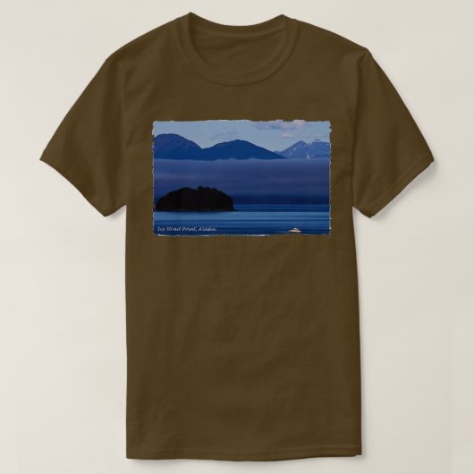 Icy Strait Point Alaska TShirt (Design devant)