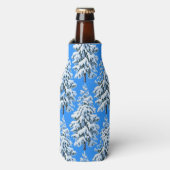 Icy Tree Dreams Snowy Forest Flesjeskoeler (Fles Voorkant)