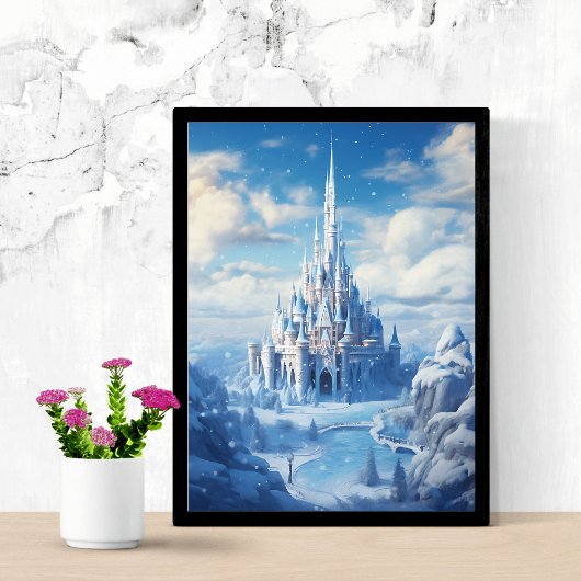 Icy Wonder : affiche du Grand Ice Castle