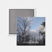 ICY WONDERLAND 4 seasons magnet (Recto/Verso)