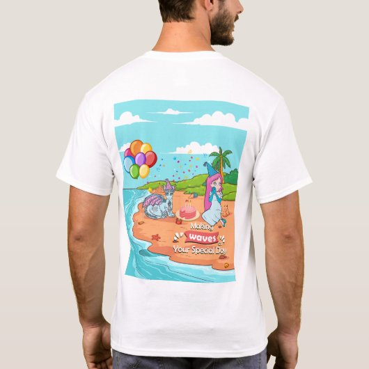 Icy's Bday 2024 T-shirt (Achterkant)