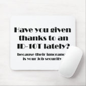 ID10T-Bedankt Muismat (Met muis)