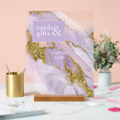 ID Abstrait Lavande d'encre Lux990 (Mariage)