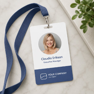 ID-badge 3x5 foto   Op maat gemaakte werknemers QR Badge