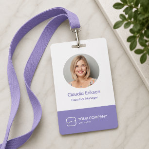 ID-badge 3x5 foto   Op maat gemaakte werknemers QR Badge