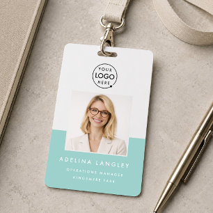 ID-badge 3x5 foto Pasje met eigen naam voor mede Badge
