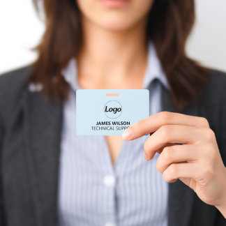 ID Badge Card | Business Employee Staff Logo