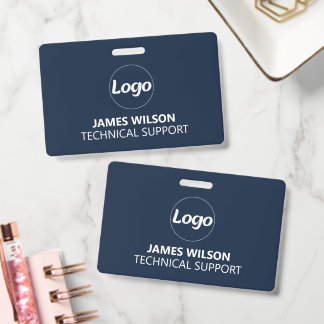 ID Badge Card | Business Employee Staff Logo