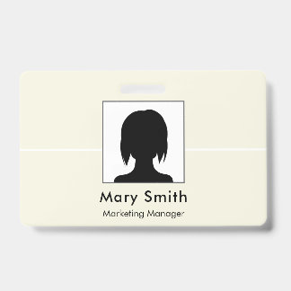 ID Badge Kaart Bedrijfs Werknemer Personeel Logo &