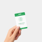 ID Badge Sjabloon Kinderen School Trip Muziek Tour (Handheld)