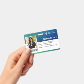 ID Card Badge Modern Business Student Photo (Manuel / portable)