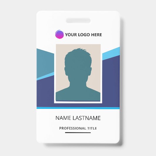 ID Card Identification Badge (Face)