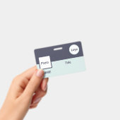 ID de badge de l'employé (Manuel / portable)