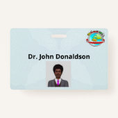 ID d'entreprise et badge de nom (Dos)