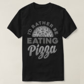 ID eerder Pizza Italiaans voedsel Italia T-shirt (Design voorkant)