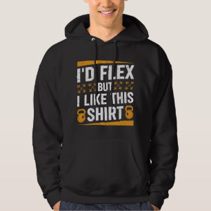 ID Flex maar ik vind dit Shirt Fitness Gym Mannen 