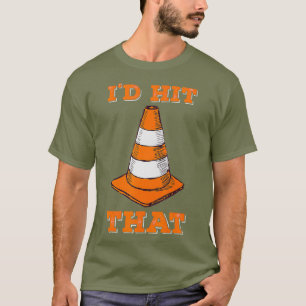 ID Hit dat ik een grappig autocross-design met een T-shirt
