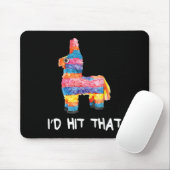 ID hit dat Pinata Shirt Mannen Vrouwen Kinder Cinc Muismat (Met muis)