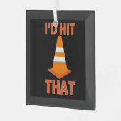 I'd hit that funny autocross with traffic cone glas ornament (Voorkant links)