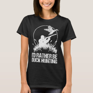 ID in plaats van duck Hunter Gift T-shirt