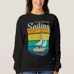 ID in plaats van een zeilboot met een zeilboot met Trui
