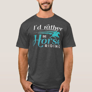 ID in plaats van paardenrennen T-shirt