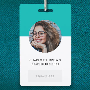 ID-kaart Badge   Zakelijke Personeel Foto Naam Bad