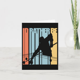 Id liever spelen biljart Shirt 8 Ball Pool S Kaart