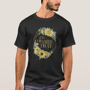 ID Omlijst Die Plantenframe Tuinieren 1 T-shirt