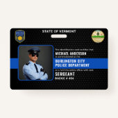 ID  politieagent Badge (Voorkant)