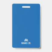 ID Professionele bedrijfsmedewerker Badge (Achterkant)