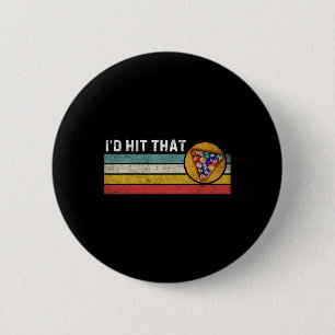 Id raakte die biljart  poolspeler Funny BI Ronde Button 5,7 Cm