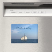 I'd Rather Be Sailing Magnet (In Situ (Lave-vaisselle))