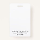 ID wedding planner Photo Simple Logo Badge (Dos)