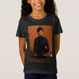 Ida B. Citaat van de Leader van de Verhoging van d T-shirt