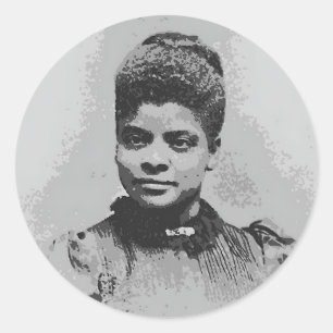 Ida B Wells-Afbeelding Ronde Sticker
