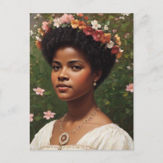 Ida B Wells Bloemenkunst eerbetoon Briefkaart (Voorkant)