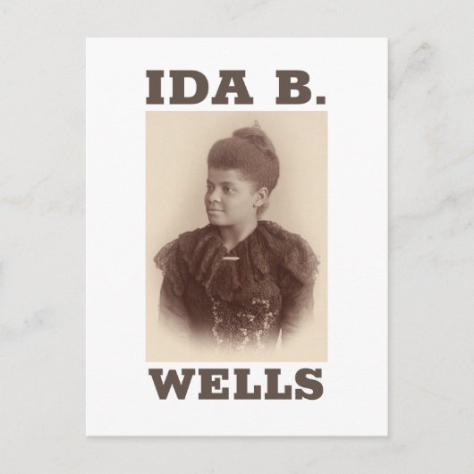 Ida B. Wells Briefkaart (Voorkant)