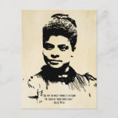 Ida B Wells Licht van Waarheid Quote Briefkaart (Voorkant)