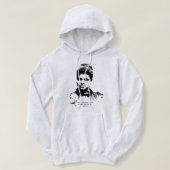 Ida B Wells Licht van Waarheid Quote Hoodie (Design voorkant)