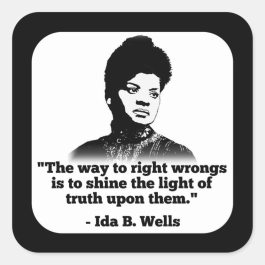 Ida B. Wells Sticker (Voorkant)